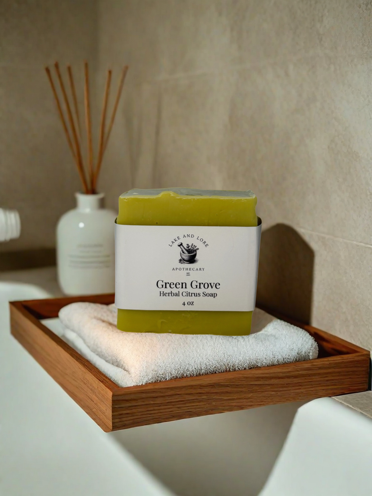 Green Grove Herbal Citrus Soap