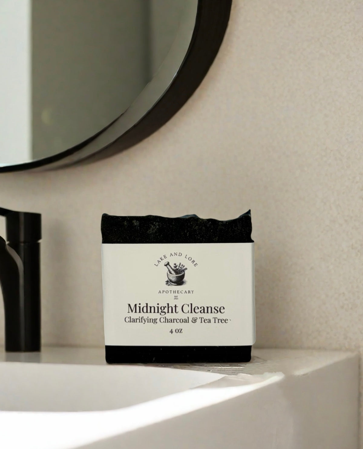 Midnight Cleanse Clarifying Charcoal & Tea Tree Soap