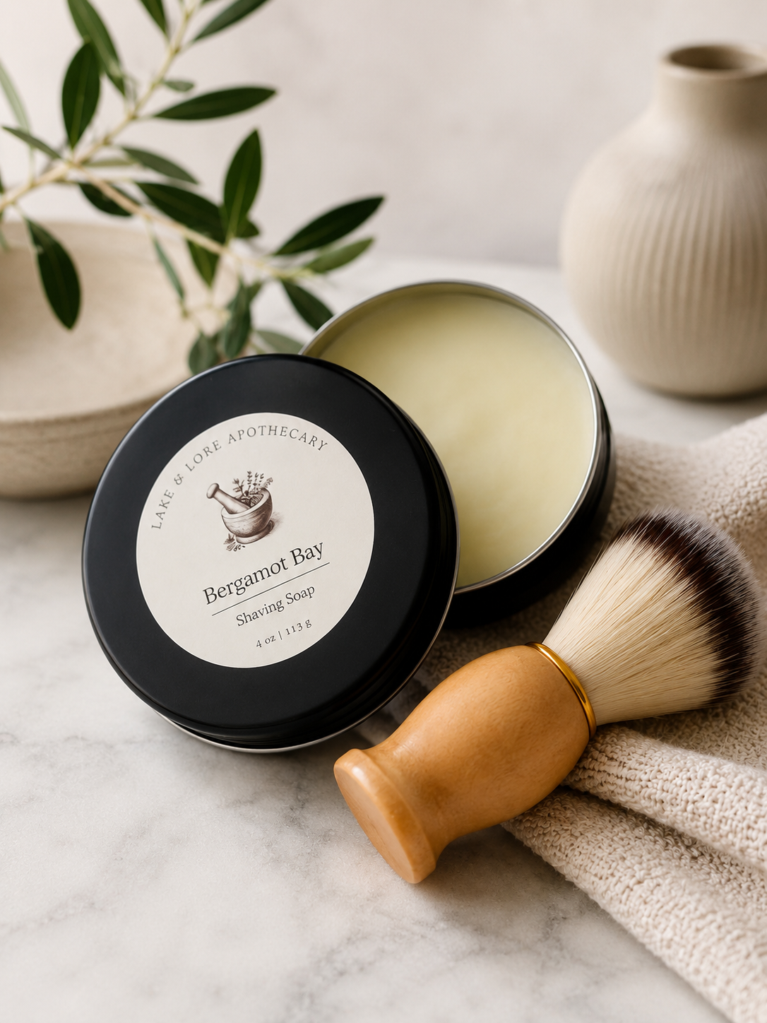 Bergamot Bay Shaving Soap