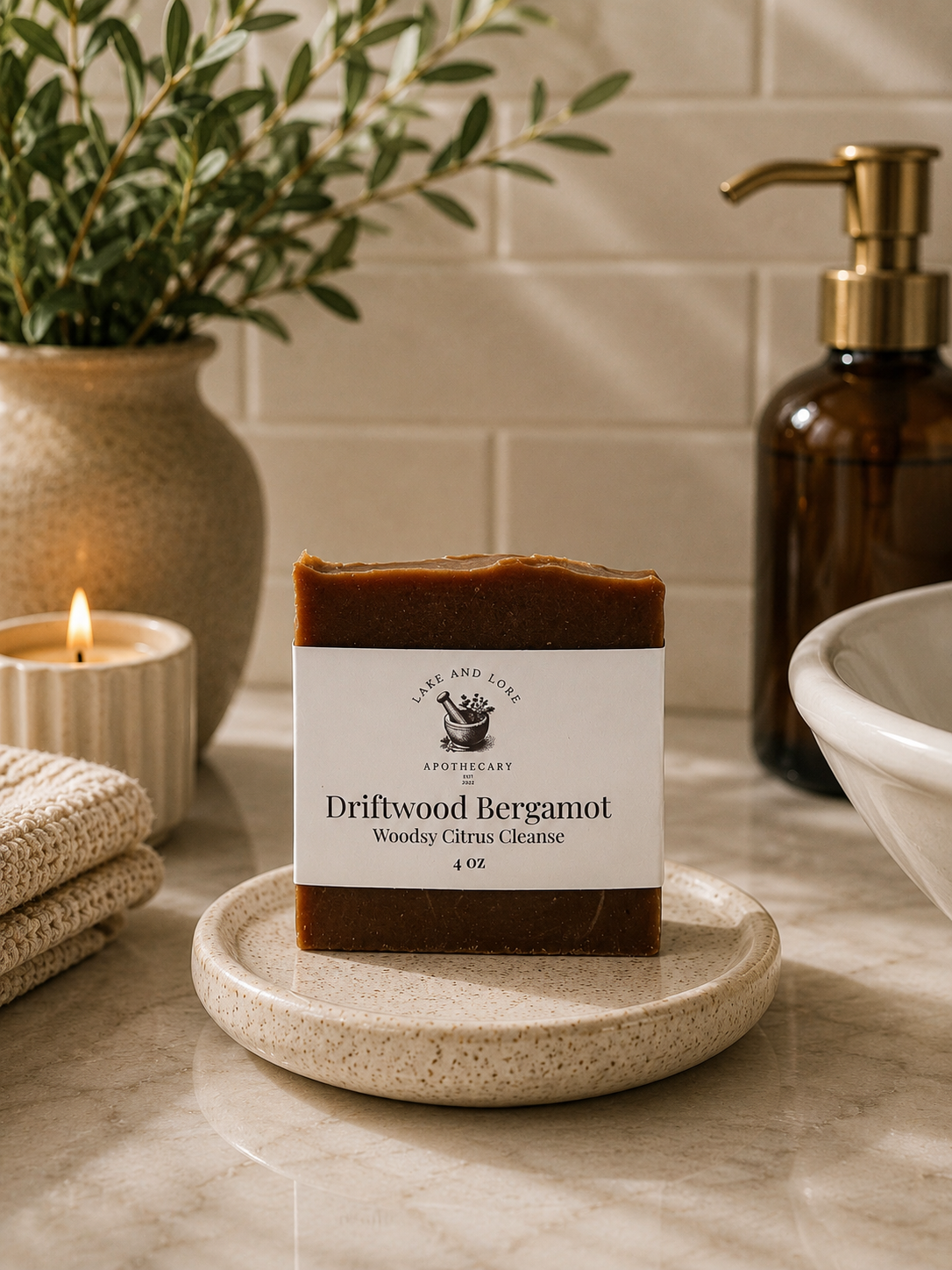 Driftwood Bergamot Woodsy Citrus Cleanse