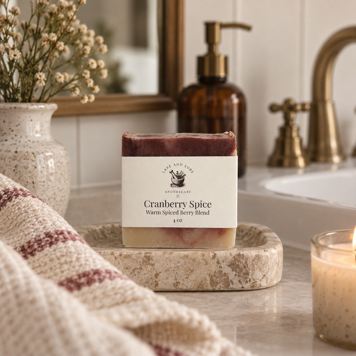 Cranberry Spice Body Bar