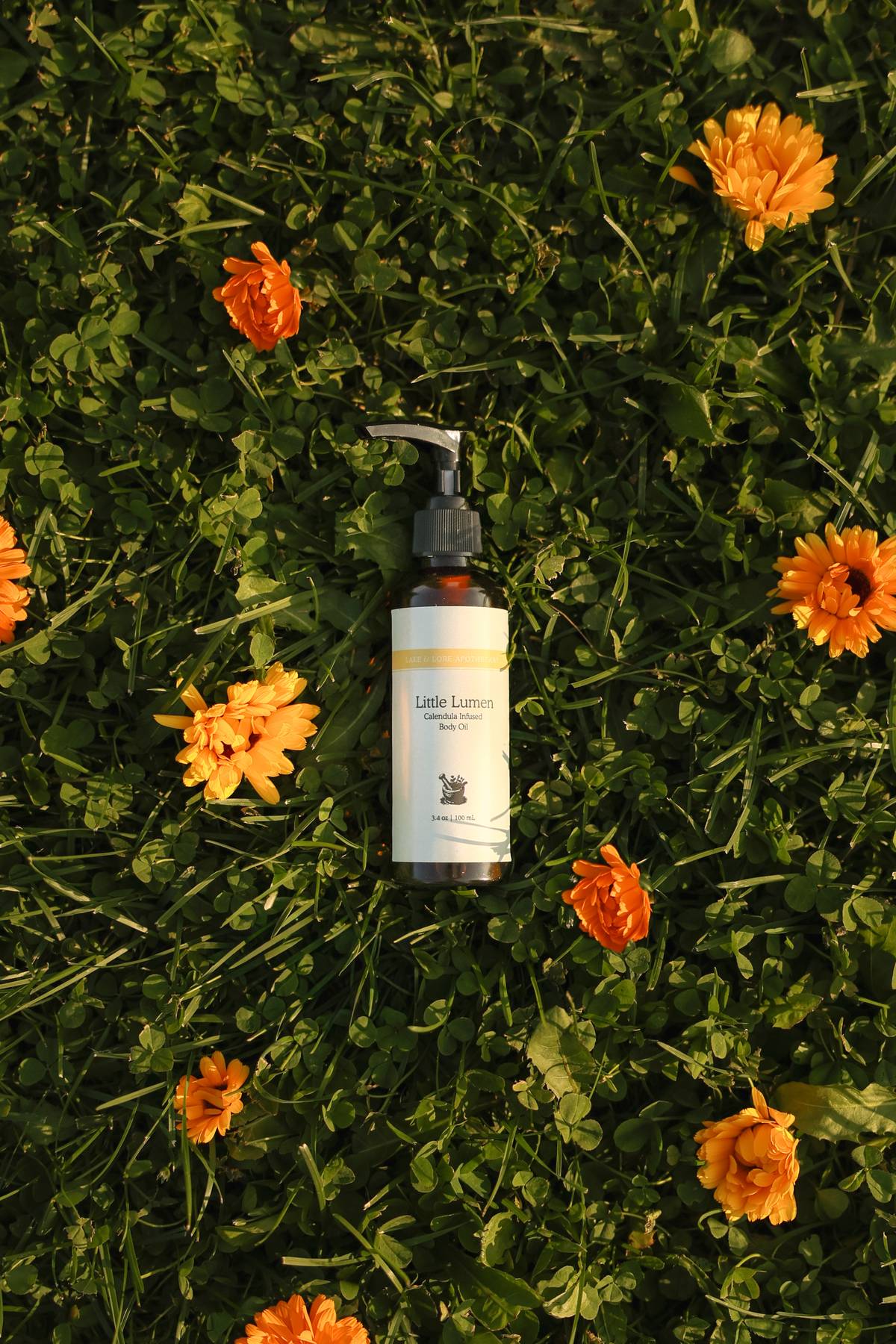 Little Lumen Calendula Infused Body Oil