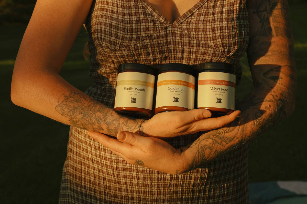 Vanilla Woods Tallow Body Cream
